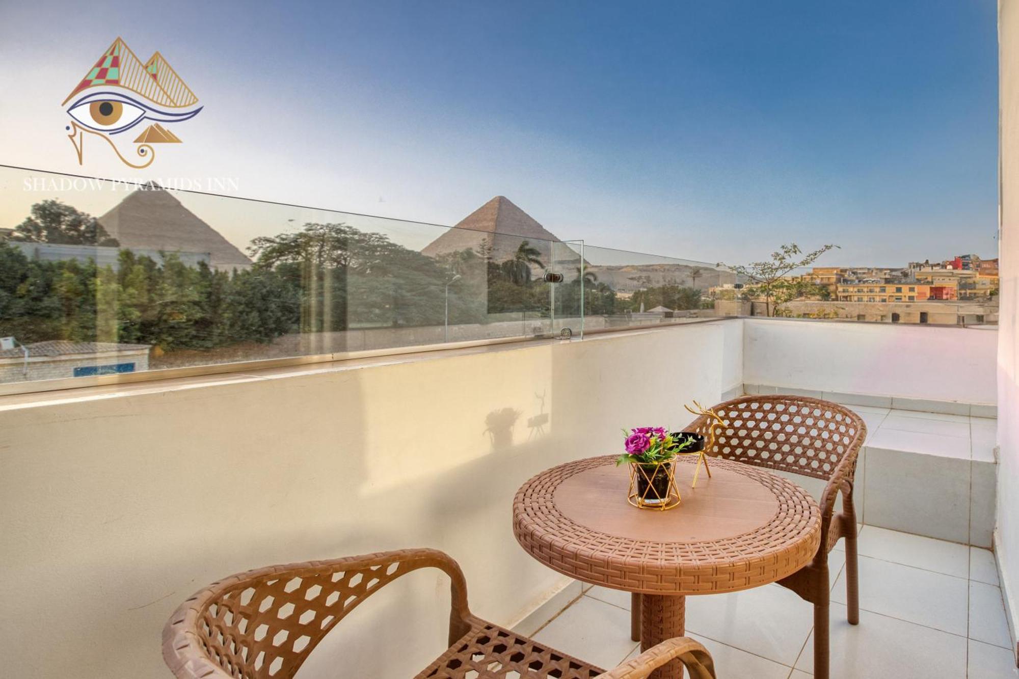 Shadow Pyramids Suites And Jacuzzi Kafret el-Gabal Extérieur photo